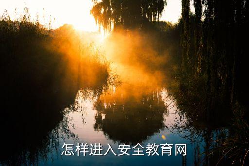 怎样进入安全教育网