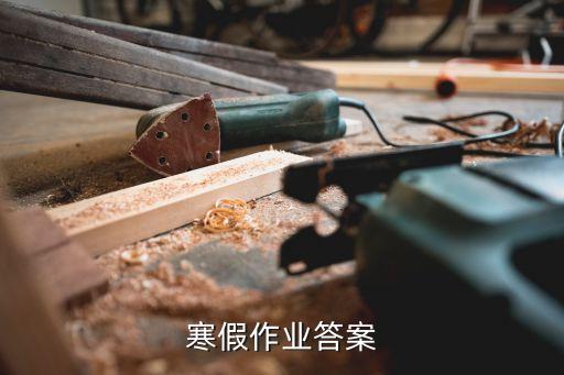寒假作业答案