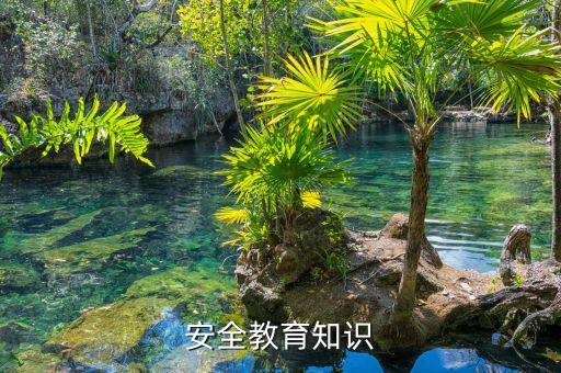 安全教育知识
