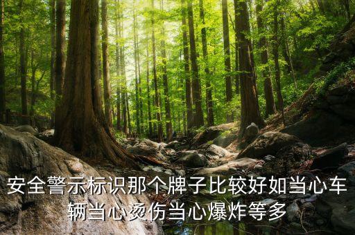 安全警示标识那个牌子比较好如当心车辆当心烫伤当心爆炸等多