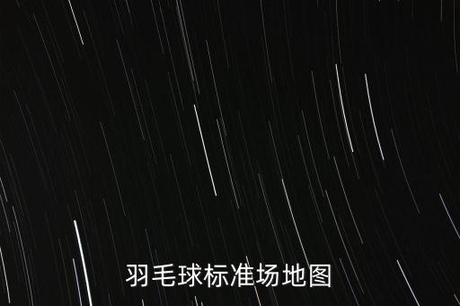 羽毛球场地的标准尺寸图，羽毛球标准场地图
