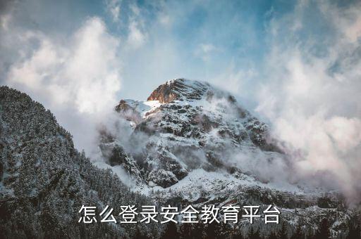 下载小学生安全教育平台登录，怎么登录安全教育平台