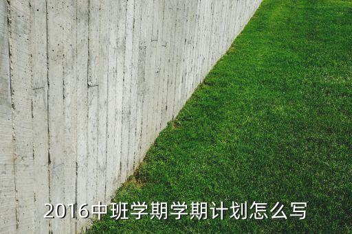 幼儿园中班学期计划免费，幼儿园的 学期计划