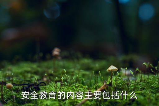 新学期开学安全教育内容有哪些，秋季小学开学安全教育