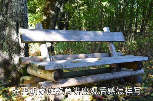 张再明家庭教育讲座观后感怎样写