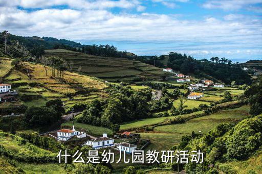 什么是幼儿园教研活动