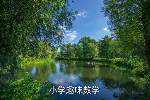 小学趣味数学