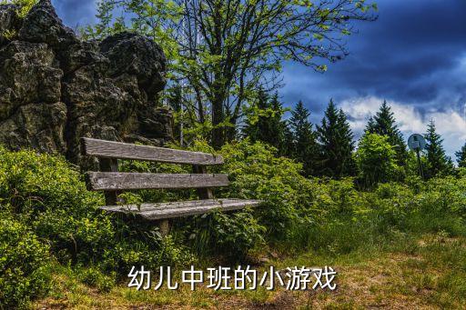 幼儿中班的小游戏