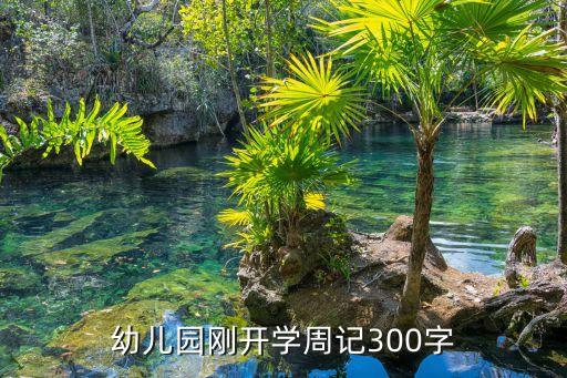 幼儿园刚开学周记300字