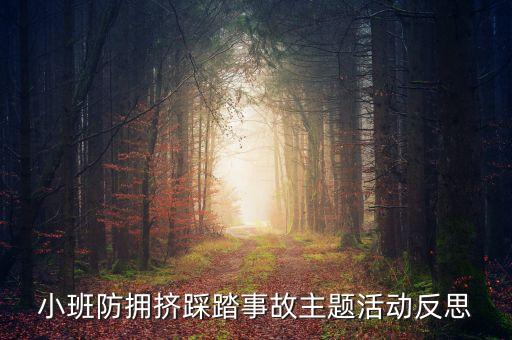 幼儿园防踩踏安全演练方案及反思，小班防拥挤踩踏事故主题活动反思