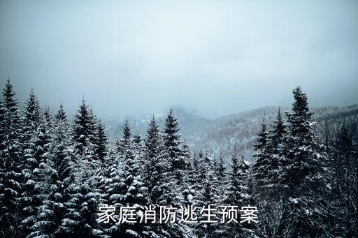消防疏散应急预案模板，家庭火灾疏散预案