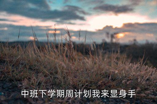 幼儿园中班下学期计划副班，幼儿园中班副班个人计划