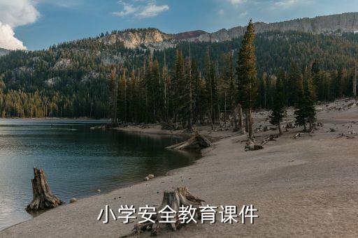 小学安全教育课件