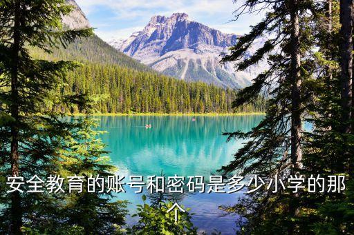 安全教育平台上面的账号是什么，甘肃省天水市清水县初一八班安全教育平台的账号是什么