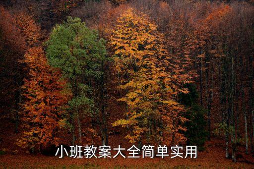 小班幼儿园教案大全，如何写一份幼儿园小班教案
