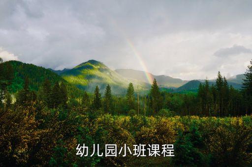 幼儿园小班课程