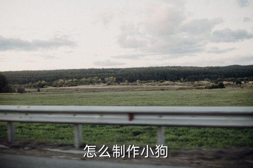 怎么制作小狗