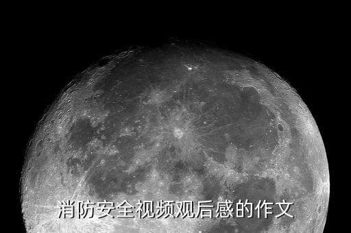 消防安全视频观后感的作文