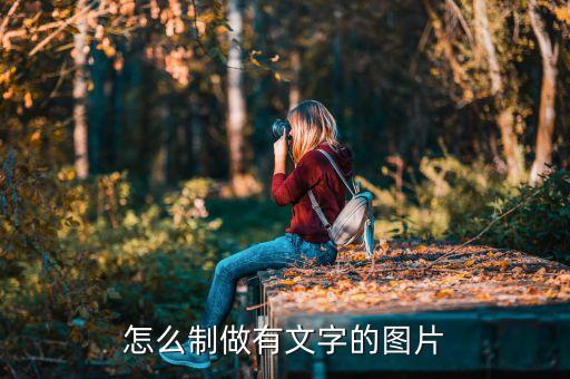 怎么制做有文字的图片