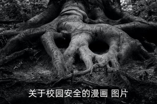 关于校园安全的漫画 图片