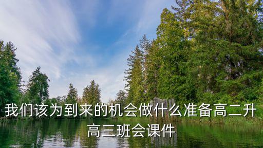 高三班会课教案，高三励志班会阳光总在风雨后