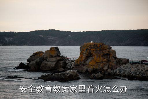 安全教育教案家里着火怎么办