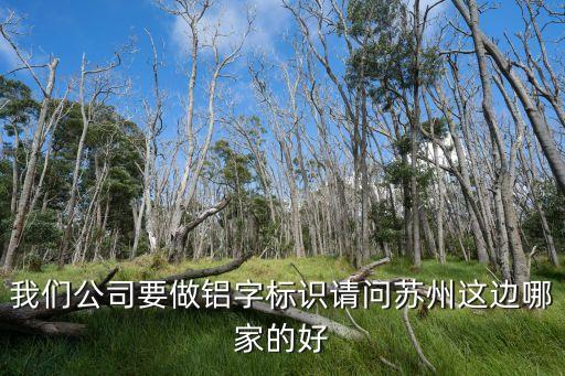 我们公司要做铝字标识请问苏州这边哪家的好