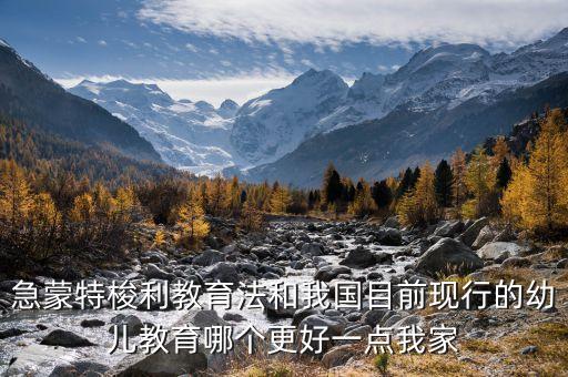 蒙台梭利教育与传统教育的对比，蒙特梭利教育与传统的幼儿教育有什么不同